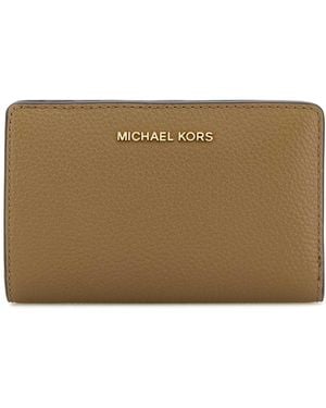 Michael Kors Cappuccino Leather Wallet - Brown