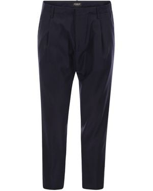 Dondup Ben Carrot Trousers - Blue