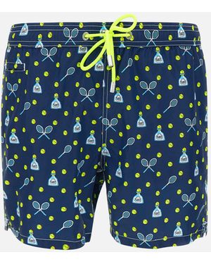 Mc2 Saint Barth Tequila Fantasy Blaue Badehose