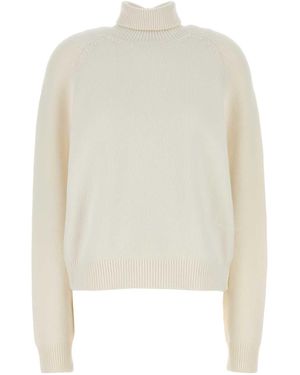 Fendi Cashmere Blend Jumper - White