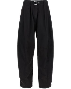 パンツ PINKO Women Pants 104751A21FZ99 Black Pinko Hulka viscose blend stretch flare-fit trousers for
