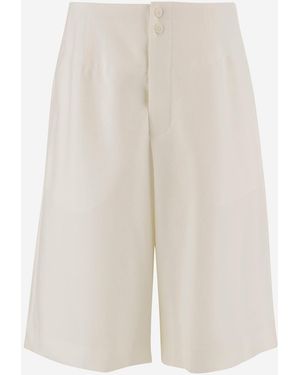 Jacquemus Kurze Hose von Moisson - Weiß