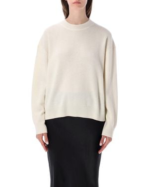 Anine Bing Knitted Jumper - White