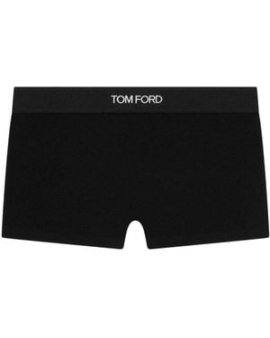 Tom Ford Boxer Con Logo - Black