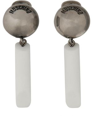 Moschino Ohrringe - Weiß