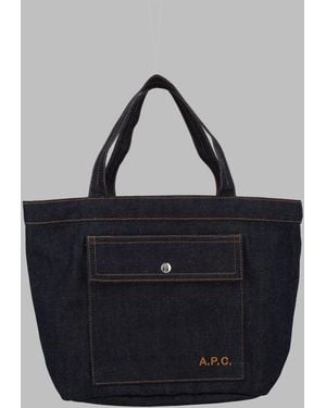 A.P.C. A. P.C. Stylish Mini Handbag For - Blue
