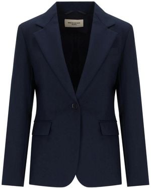 Weekend by Maxmara Lamine Blazer - Blue