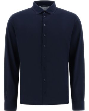 Herno Shirts Blauw