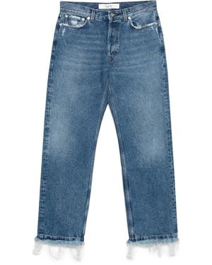 Séfr Frayed Cut Jeans - Blue