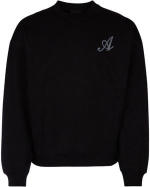 Axel Arigato Rook Embroidered Sweatshirt - Black