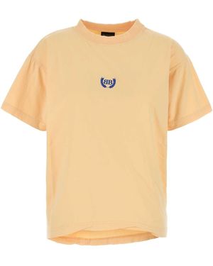 Balenciaga Laurel Classic Boxy T-Shirt - Yellow