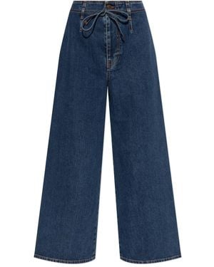 Etro Weitbeinjeans - Blau
