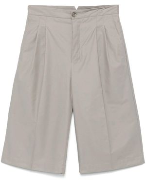 Ami Paris Losse Grote Bermuda -shorts - Grijs