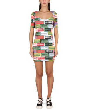 KENZO Bodycon Dresslabels - Multicolour