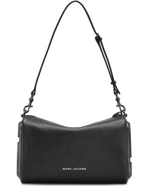 Marc Jacobs Snapshot Leather Shoulder Bag - Black