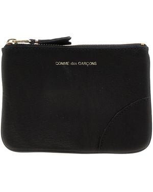 Comme des Garçons Washed Portafogli Nero