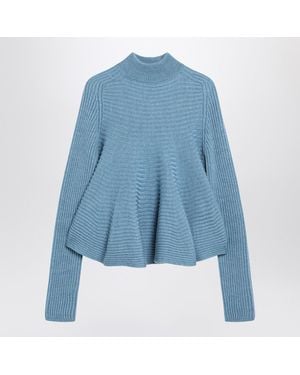 Sportmax Baby Doll Knit Top - Blue