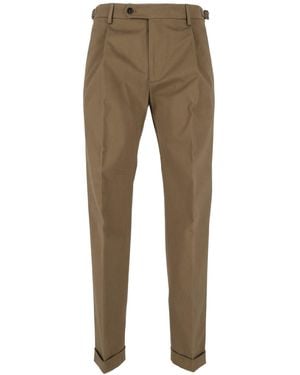 Berwich Pantalone Retrolong Verde - Neutro