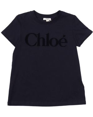 Chloé T-Shirt - Blau