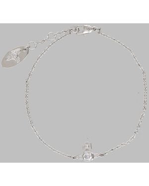 Vivienne Westwood Orb Detail Bracelet For - Grey
