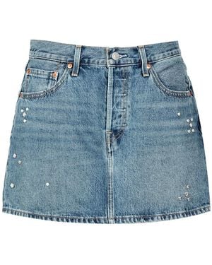 Levi's Röcke Medium Denim - Blau