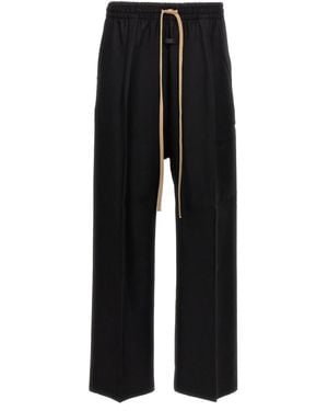 Fear Of God 'Single Pleat Wide Leg' Trousers - Black