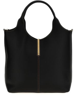 Tod's Ebr Small Shoulder Bag in Black | Lyst