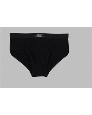MM6 by Maison Margiela Slip - Black
