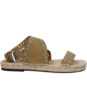 Isabel Marant Sandals Illya Suede/Tortora - Brown