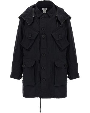 Junya Watanabe ' Man X C.p. Parka Van Het Bedrijf - Zwart