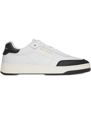 Saint Laurent SL 61 Leder -Sneaker - Weiß