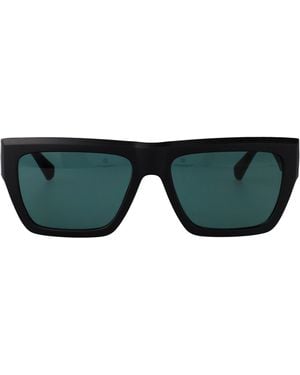 Calvin Klein Matte Metal Sunglasses - Green