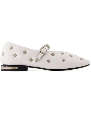 Toga AJ1342 Ballerinas Leder Weiß