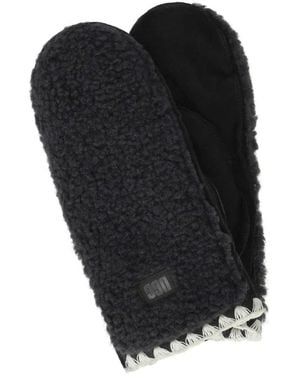 UGG Fluff Mittens - Black