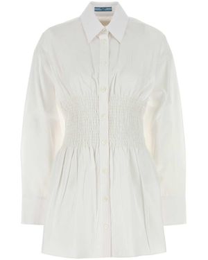 Prada Poplin Shirt - White