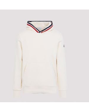 Moncler Pullover-Hoodie - Weiß