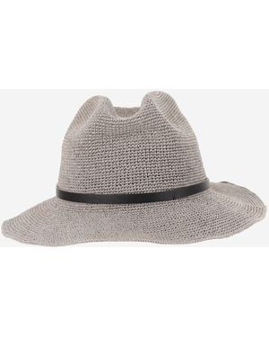 Filippo Catarzi 1910 Paper Hat With Logo - Gray