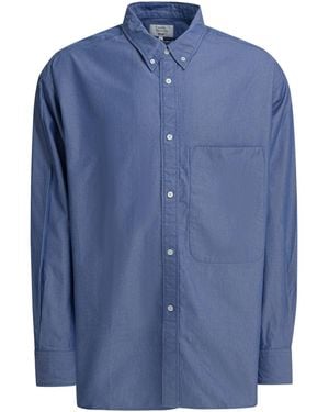 Beams Plus Lisa Oxford Sn Shirts Light - Blue
