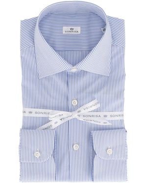Sonrisa Camicia Uomo - Blauw