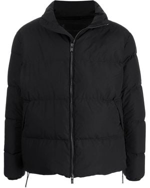 Emporio Armani Nylon Down Jacket - Black