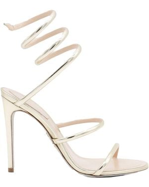 Rene Caovilla Cleo Heel Sandals - White