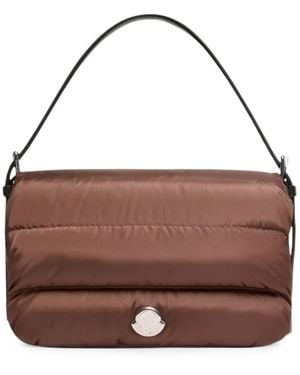 Moncler Caradoc Nylon Shoulder Bag - Brown