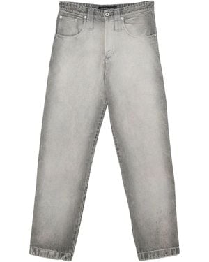 FEDERICO CINA Belached Regular 5 Pocket Denim - Gray