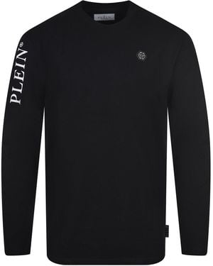 Philipp Plein Sweater Gemaakt Van Katoen. - Blauw