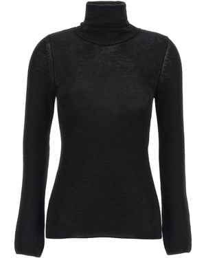 Tom Ford Silk Cashmere Turtleneck Sweater - Schwarz