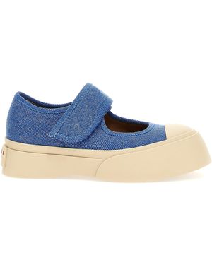 Marni Pablo Mary Jane Sneakers - Blau