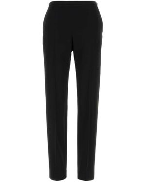 The Row Wool Cyril Pant - Black