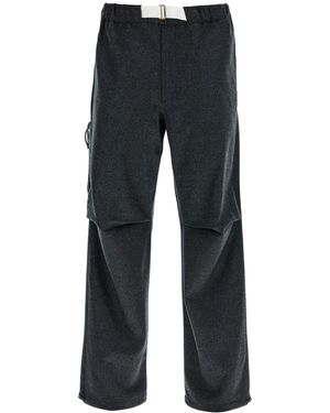 DARKPARK Jordan Woolle Hosen - Blau