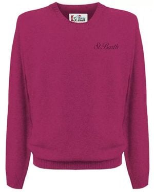 MC2 Saint Barth Pullover Pflaume - Pink