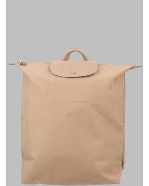 Longchamp Elegant Backpack For - Natural